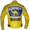 Camel Yellow Racing Leather Jacket 